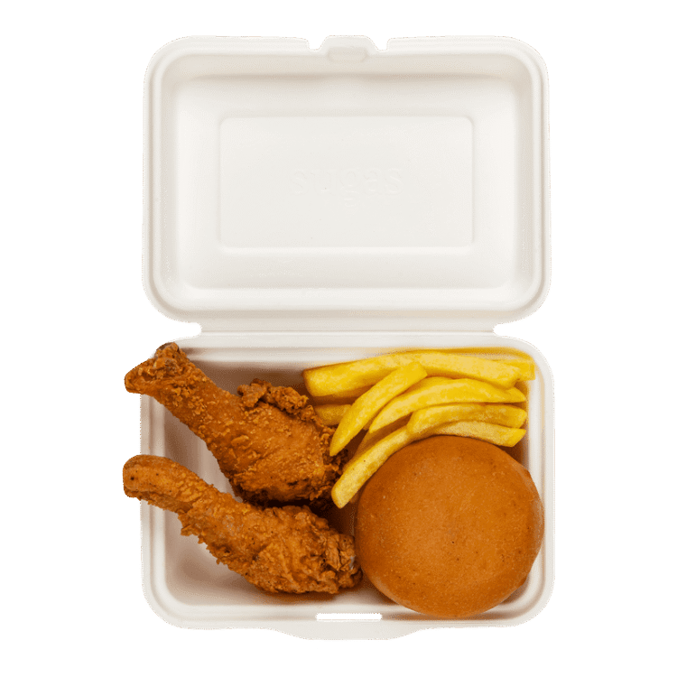 800cc Single-Compartment Plate